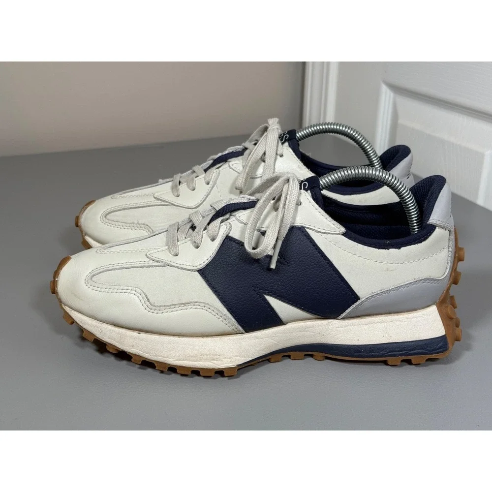 New Balance x FIGS 327 Navy Gray Lifestyle Sneakers Nursing Women's 10 Men's 8.5